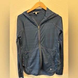 Athleta Navy full zip jacket small
